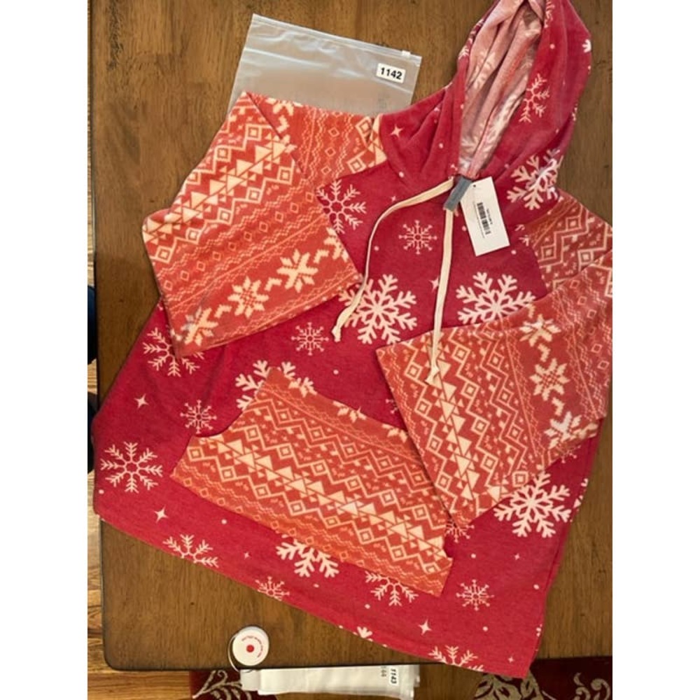 HoneyMe Fleece Light Weight Fleece Hoodie - 2X